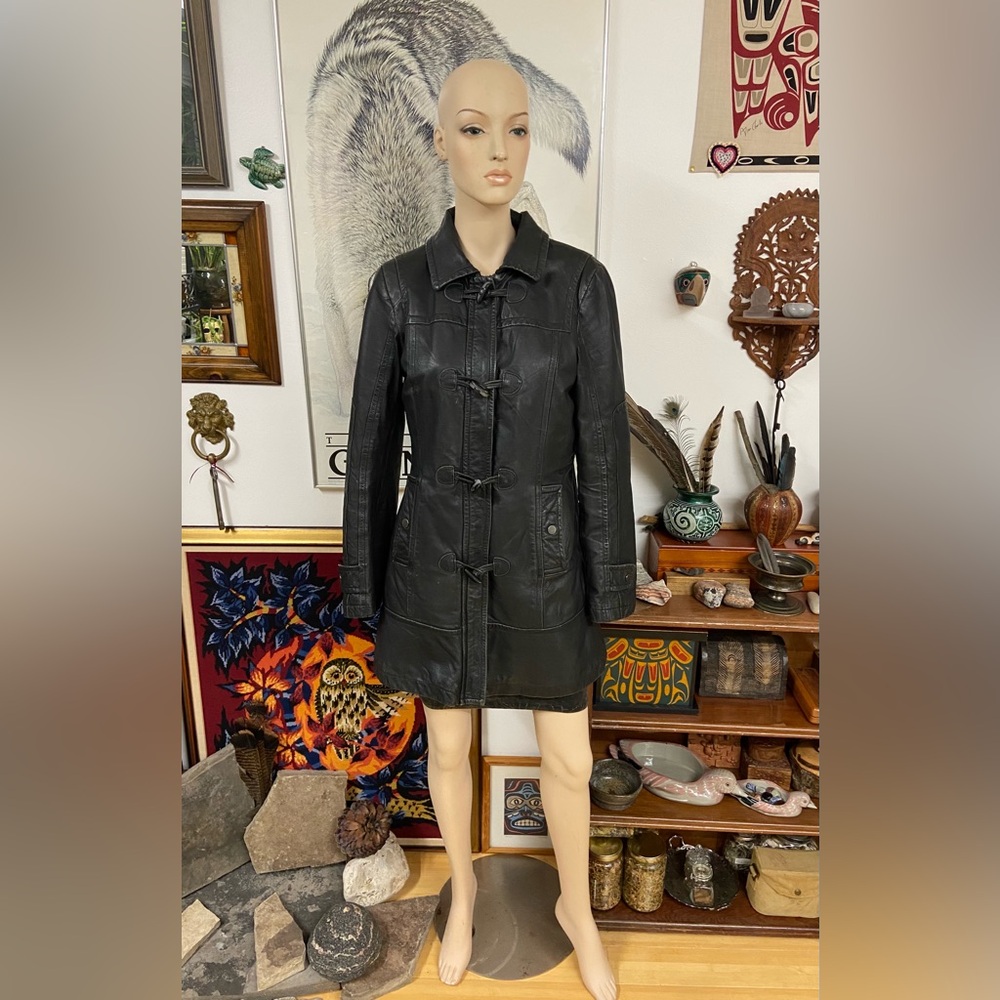 Assassin Style Leather Jacket - Picture 7 of 10